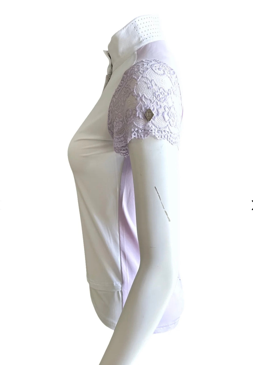 70 degrees Lace Sleeve Show Shirt