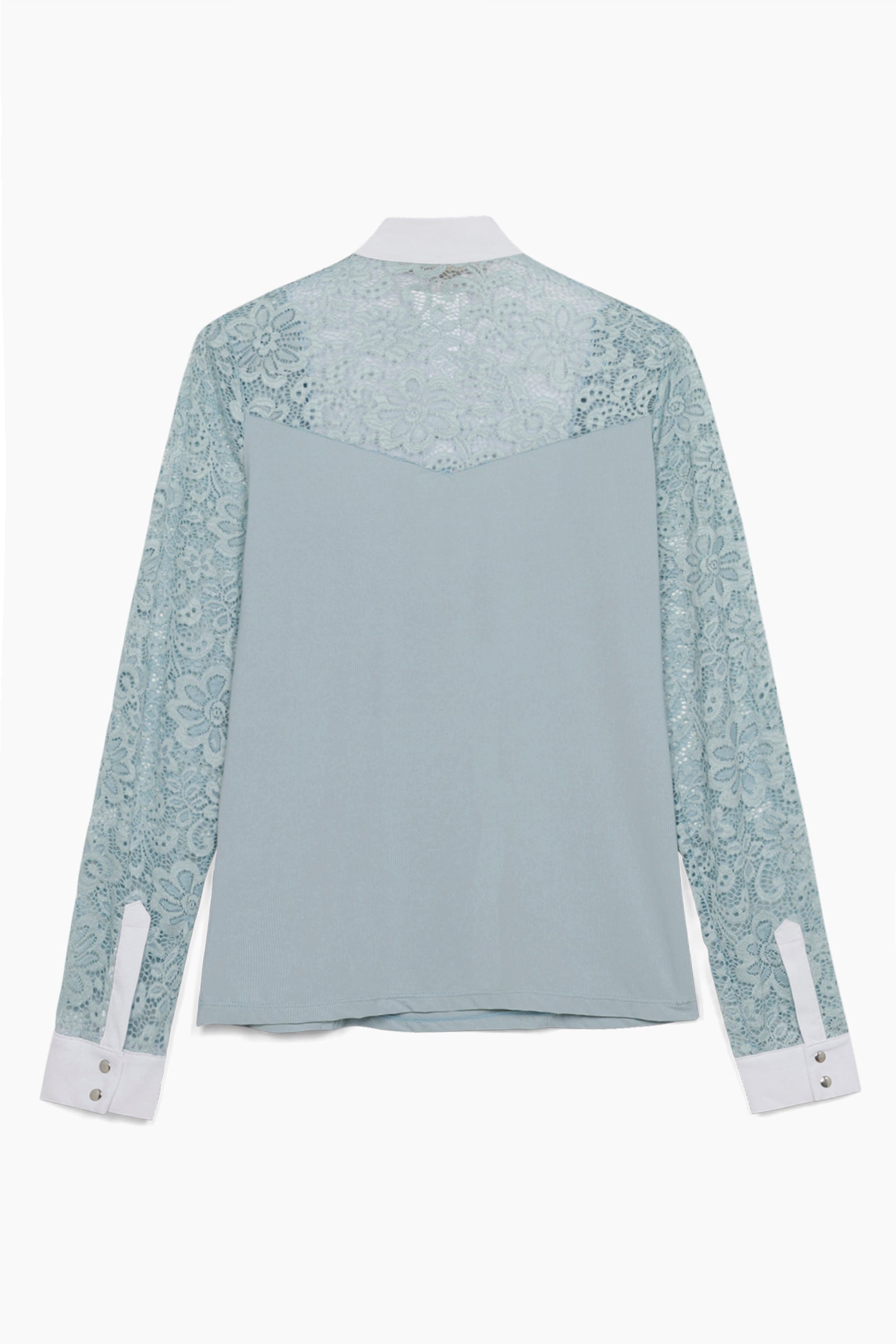 Hannah Childs Luna Lace Long Sleeve Show Shirt