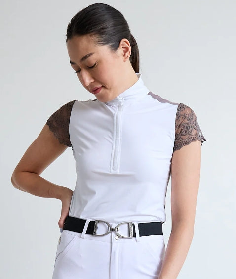70 degree Lace Sleeve Show Shirt