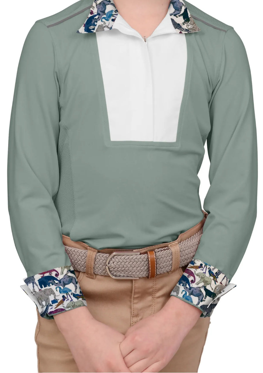 Chestnut Bay Girls LS Show Shirt