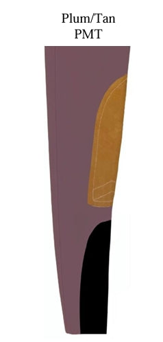 Tailored Sportsman Low Rise Clarino Plum/Tan