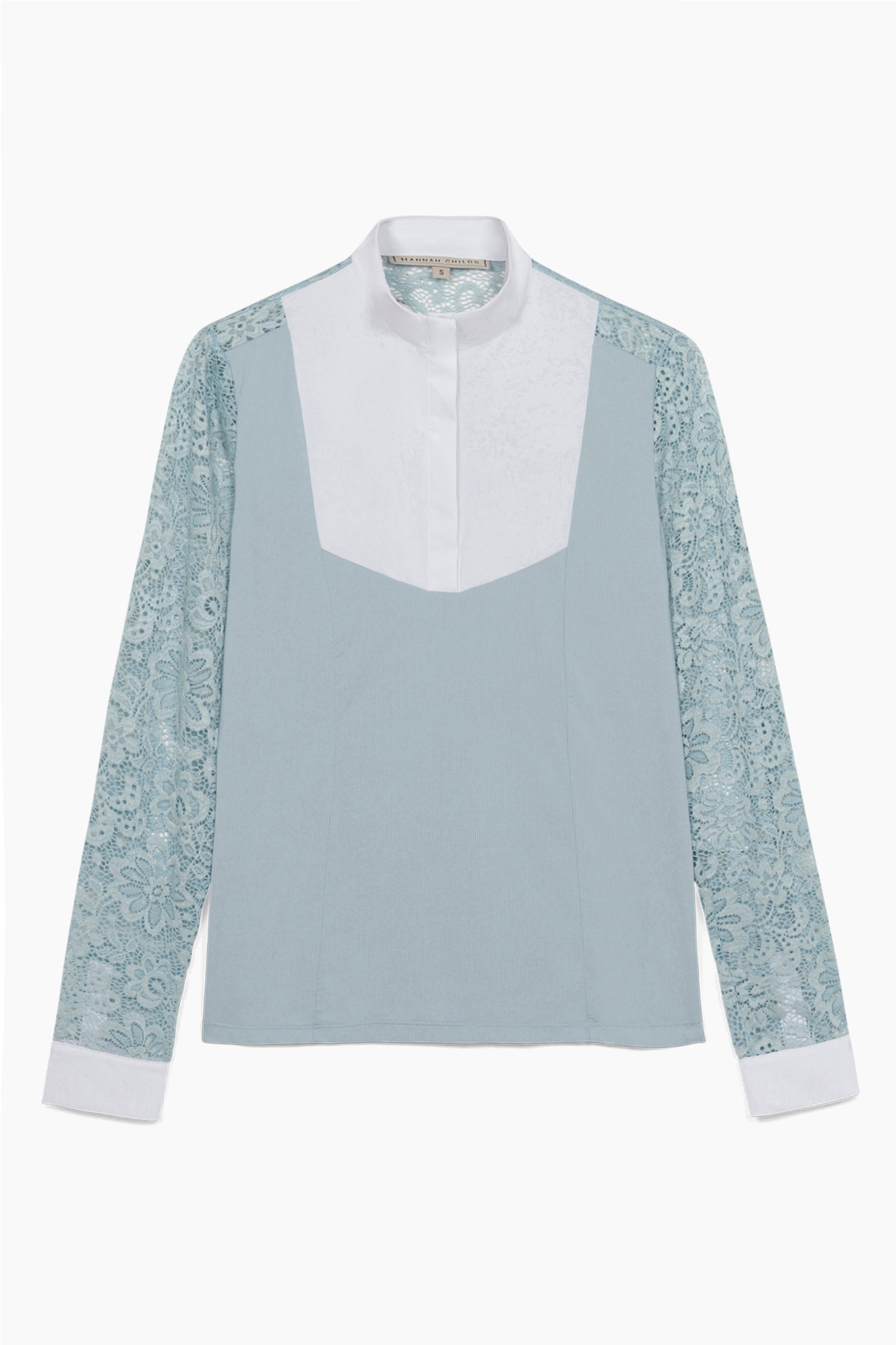 Hannah Childs Luna Lace Long Sleeve Show Shirt